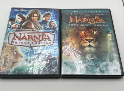 The Chronicles of Narnia - 2 DVDs - Lion Witch Wardrobe/Prince Caspian - Disney