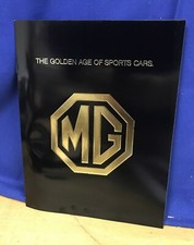 MGB brochure 1975, The Golden Age of Sports Cars