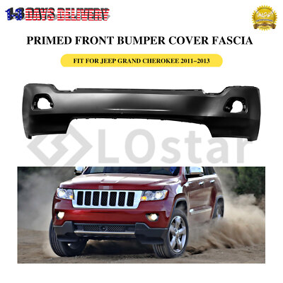 Primed Front Bumper Cover For 2008-2012 Ford Escape Hybrid – Direct Fit, Unpainted, Plastic, 5-Year Warranty
