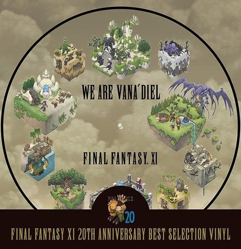 Final Fantasy XI 20th Anniversary Best Selection Vinyl LP Square Enix - Picture 2 of 4