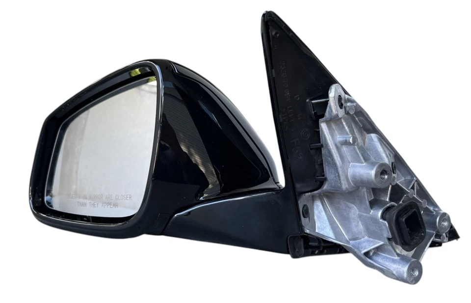 #4 ESPEJO RETROVISOR IZQUIERDO NEGRO BMW SERIE 1 F52 2017 2018 2019 2020 5 PINES Foto 3 de 4