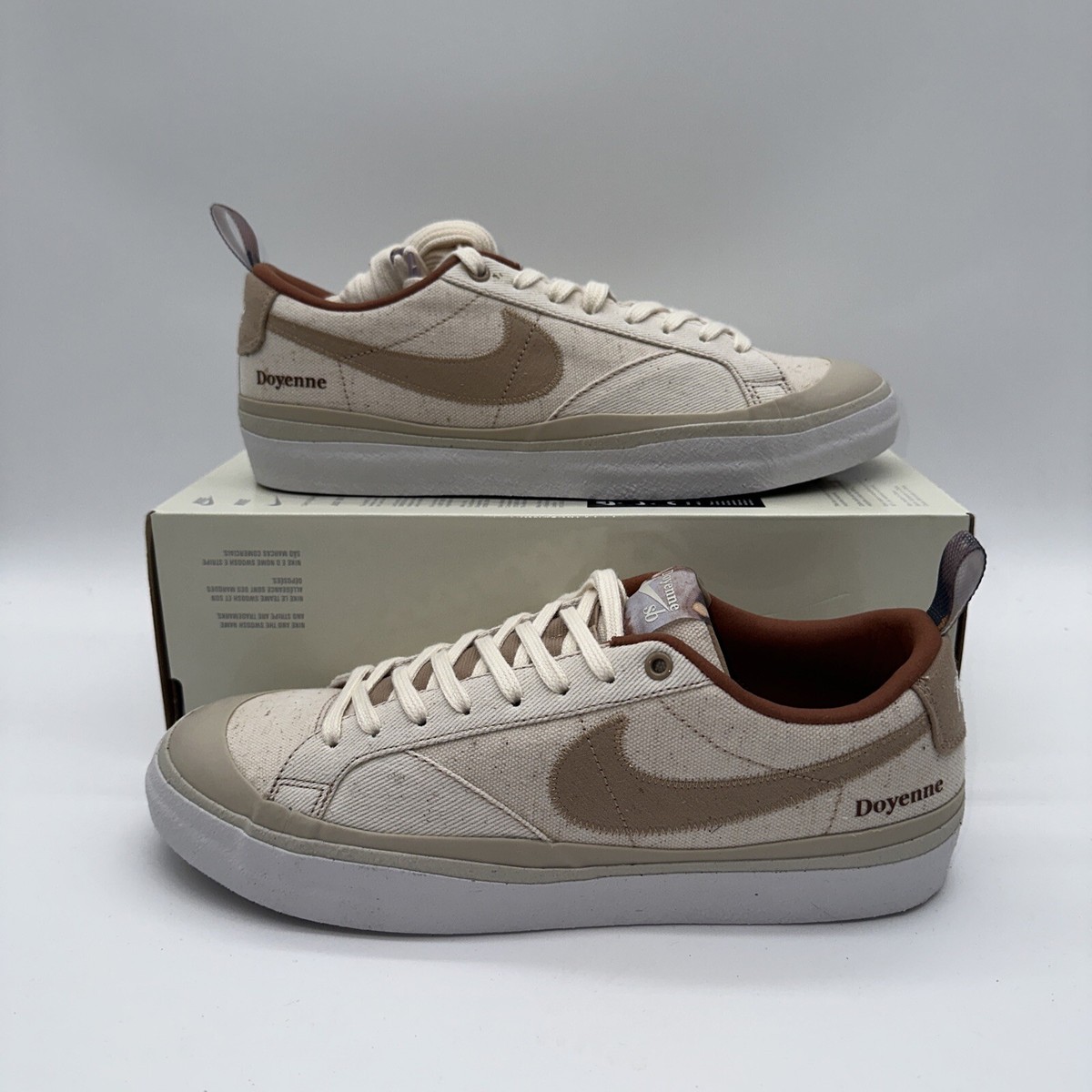 nike blazer low desert sand