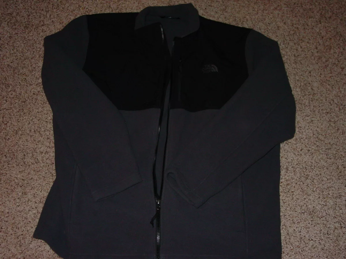Mens The North Face 300 Tundra 2 Full Zip Fleece NF0A3 Gray Jacket