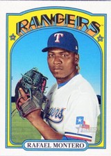2021 Topps Heritage #82 Rafael Montero Texas Rangers