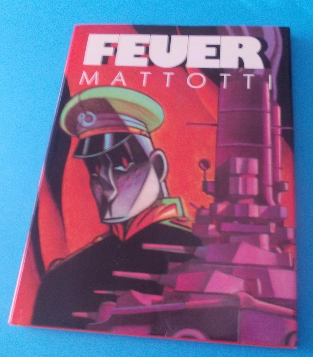 FEUX　Lorenzo Mattotti LORENZO MATTOTTI: FEUER del 1990 (copia numerata n 2877- edizione