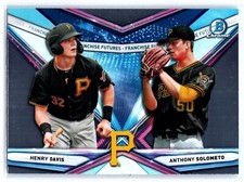 2021 Bowman Chrome Franchise Futures Insert #FF-1 Henry Davis Pittsburgh Pirates
