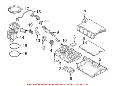 #ad #ad Genuine OEM Fuel Tank Pressure Sensor For BMW 16117361966 $208.05
