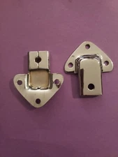 2 USED HOOD + TONNEAU COVER LOCATING SOCKETS FOR MGB + MGC ROADSTER.