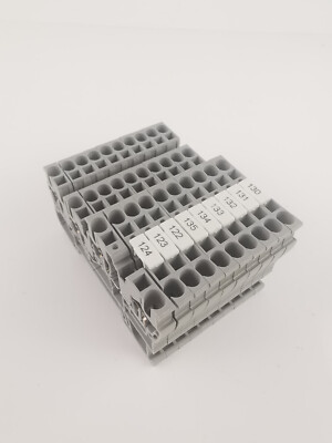 10x Phoenix Contact STIO 2,5/3-2B/L Initiatoren-/Aktorenklemme 2,5mm²