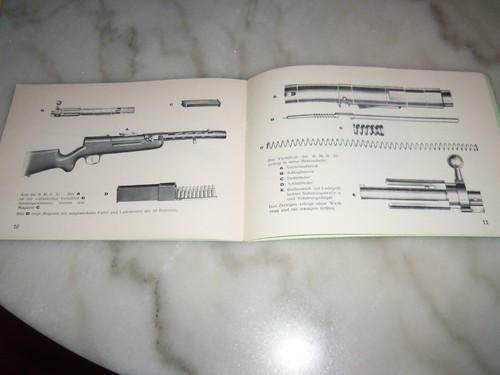 Bergmann-Maschinene-Pistole Modell 1932 Technical Report In German Text LOOK! - Picture 3 of 4