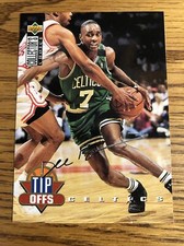 Dee Brown 1994-95 Collector’s Choice Tip Offs Silver Signature #167   *9847*