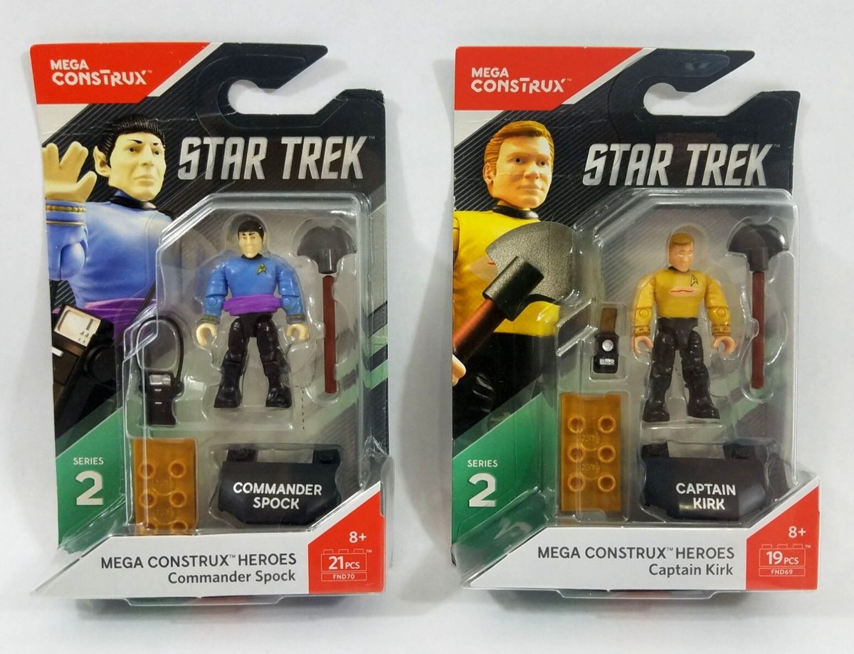 スタートレック フィギュア SPOCK と KIRK 2点セット なかむ