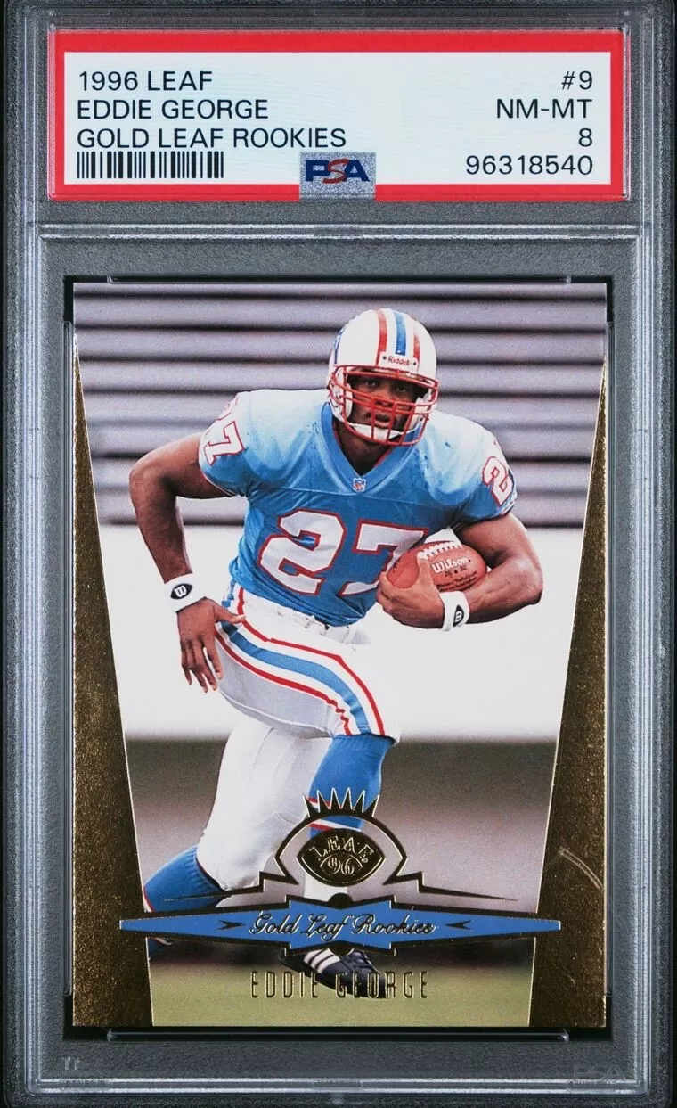 Eddie George trading card