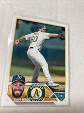  Sam Moll Oakland  2023 TOPPS SERIES1 Athletics SPORTSCARD