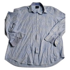 Tommy Bahama Long Sleeve Button Down Men's XL Cotton/Silk Blend