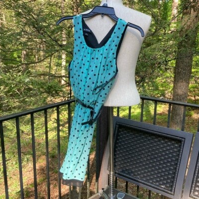 slim fit dress slacks Polkadot green linen swing dress 1950s inspired – heartmycloset