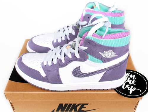 Nike Air Jordan 1 Retro High Zoom CMFT Tropical Twist Viola UK 5 7 8 9  nuovi Stati Uniti | eBay