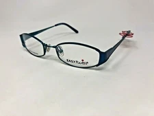 EASYTWIST 917 60 KIDS Eyeglasses Frame Girls 46-17-130 Teal Blue Matte LV76