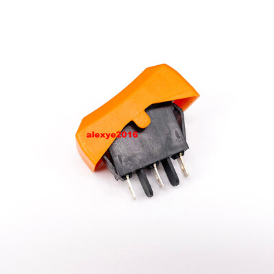 JIABEN K2-1C-1210 Switch 3 Pins Orange Button Maintained 2
