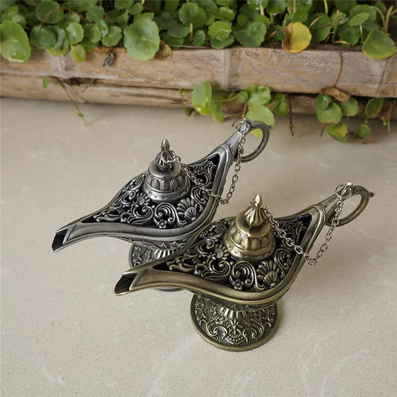 Bronze genie lamp online