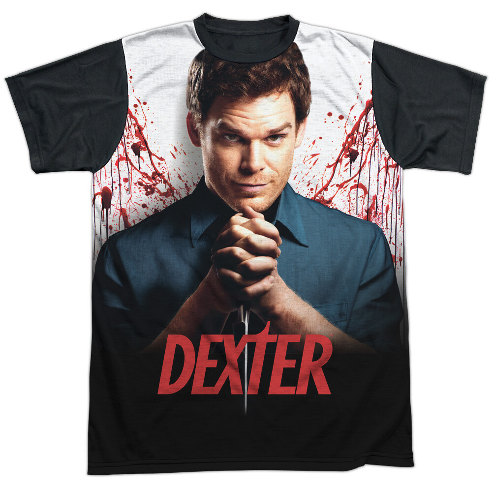 Dexter Wings Adult Halloween Costume T Shirt (Black Back), S-3XL