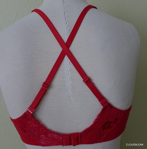 Sujetador demi ligeramente forrado VICTORIA'S SECRET 34B en brillo lápiz labial - Imagen 6 de 12