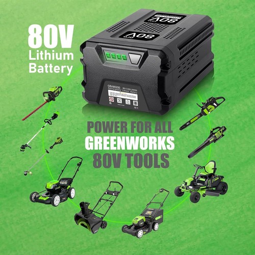 3Ah / 3.5Ah / 6Ah Battery For Greenworks Pro 80V Lithium Ion Cordless Power Tool - Picture 21 of 40