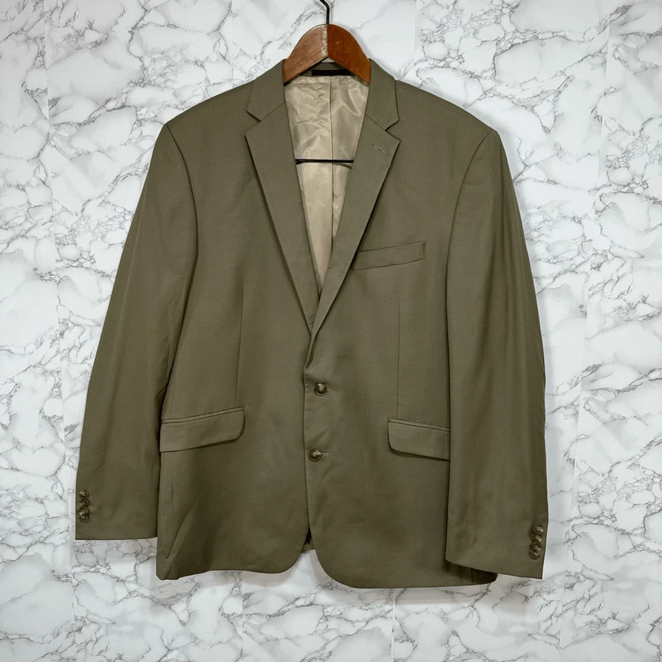 Kenneth Cole Мужская куртка Blazer sz 46R серо-коричневый спортивная куртка #F260 - Изображение 2 из 4