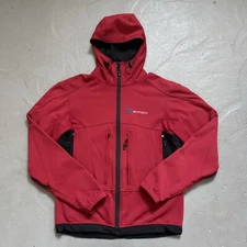 Vintage Beyond Clothing Fleece Lined Tactical Softshell Logo Jacket Made USA M-L