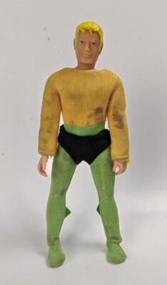 Vintage 1970's Mego LILI LEDY 8'' DC Aquaman Figure Justice League