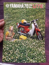 Vintage YAMAHA 70 STEP-THRU U7E MOTORCYCLE SALES BROCHURE Original