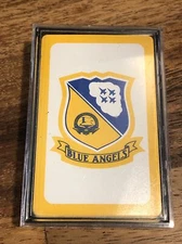 GEMACO US AIR FORCE BLUE ANGELS DEC W/CASE Missing The 4 Of Diamonds