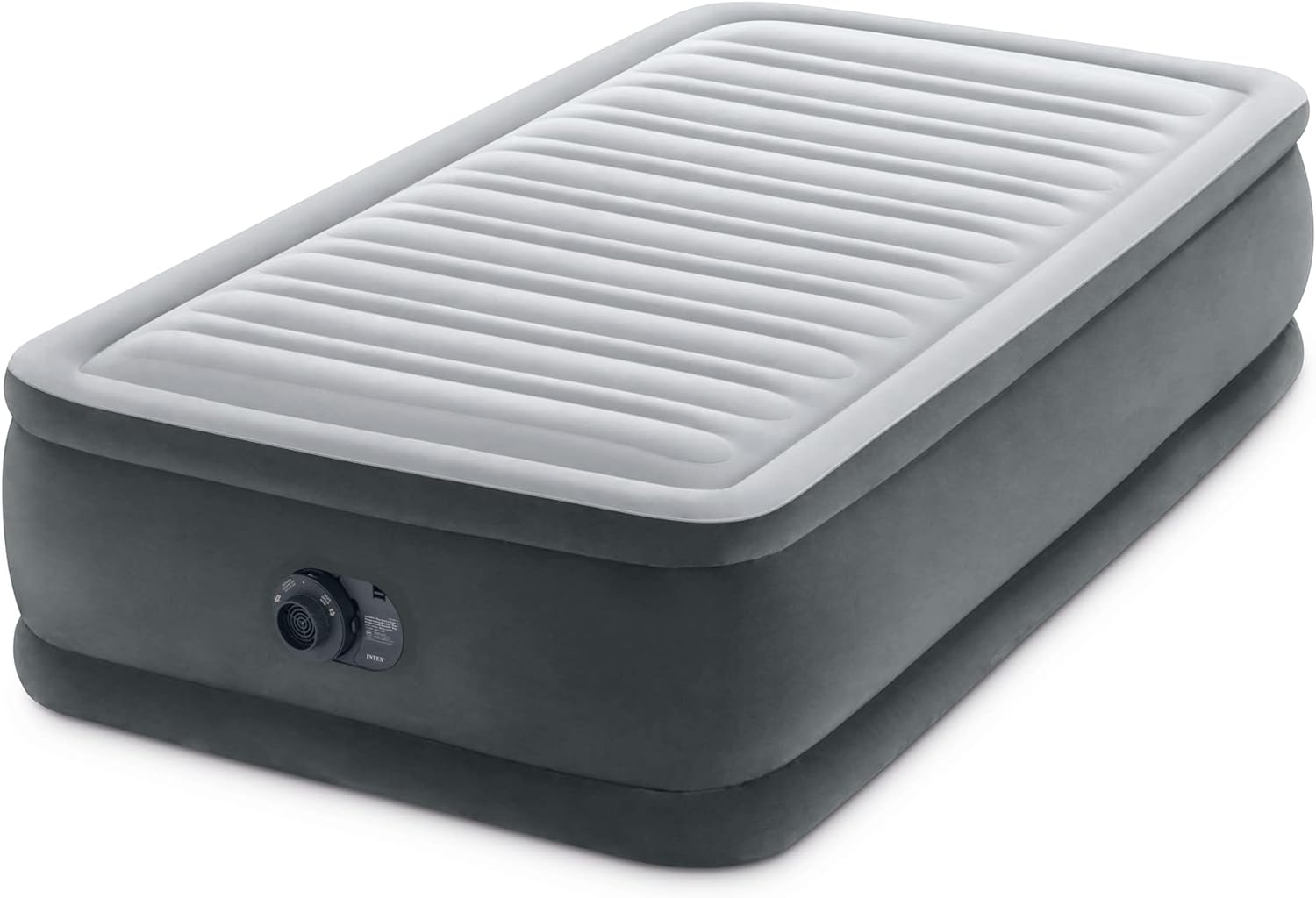 64411ED Dura-Beam Deluxe Comfort-Plush Elevated Air Mattress - Fiber-Tech – Twin
