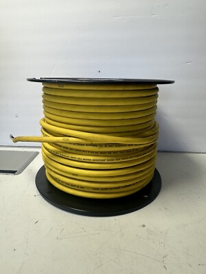 200ft Carol Super Vu-Tron Supreme 18/3c 600v Yellow  Power Cable
