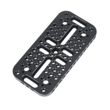 NICEYRIG Camera Cheese Plate Baseplate for Railblocks Short rods Dovetails Cages