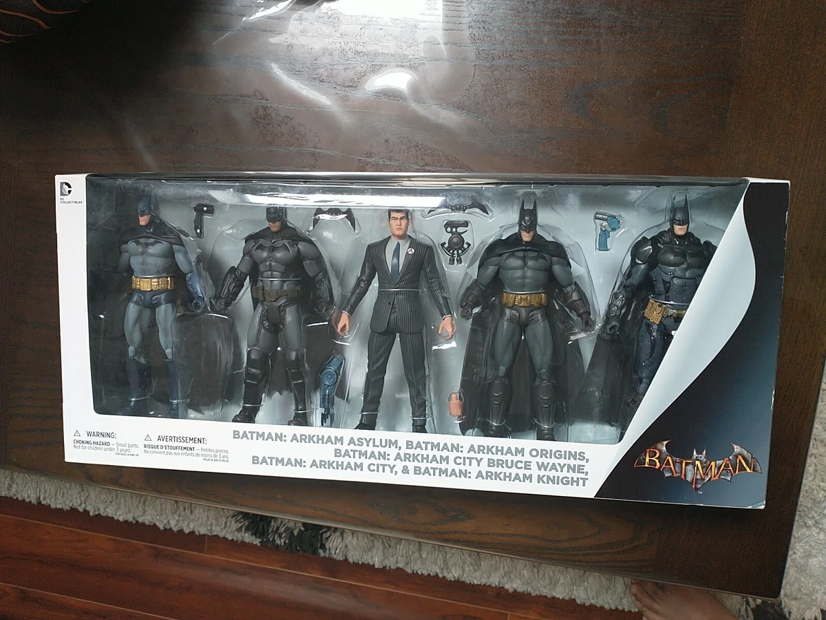 DC Collectibles Arkham Batman Action Figure 5 Pack eBay