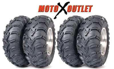 Suzuki King Quad 750 Tires Atv ITP Mudlite Front 25x8-12 Rear 25x10-12 Set-4  