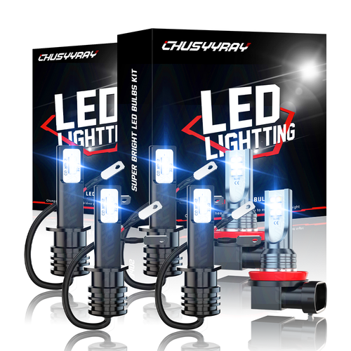 6x LED Headlights + Fog Light Bulbs Kit for Mazda 6 2006 2007 2008 - Foto 1 di 13