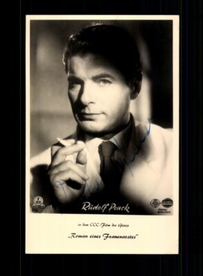 Rudolf Prack Roman eines Frauenarztes FBZ Karte Original Signiert # BC 201740