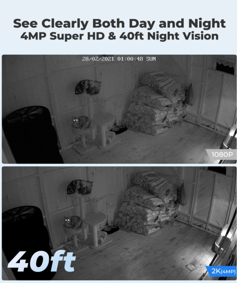 Reolink E1 Pro 6972489770306 Wi-Fi IP CCTV camera 2560 x 1440 p - Image 2 of 4