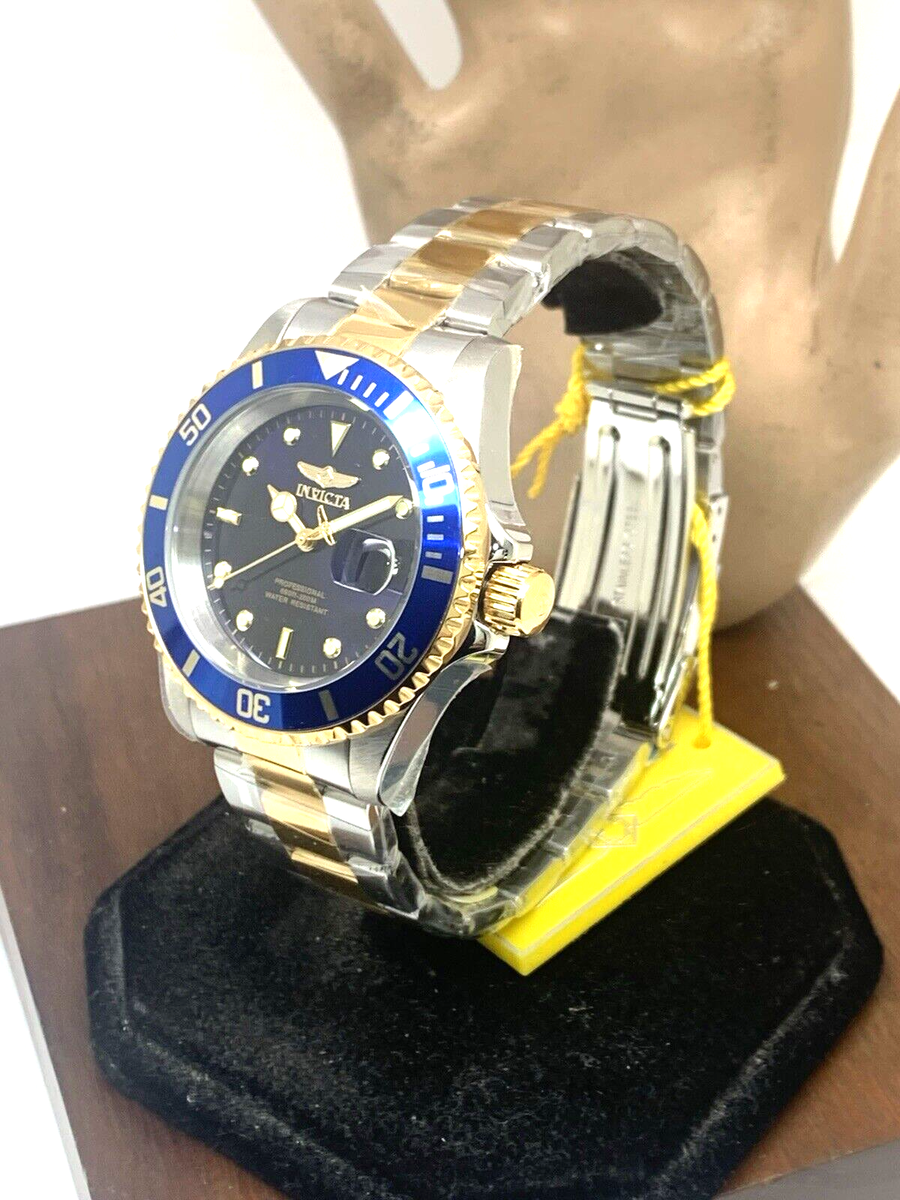 Invicta Men's Watch 26972 Pro Diver Blue Dial 2-Tone Stainless
