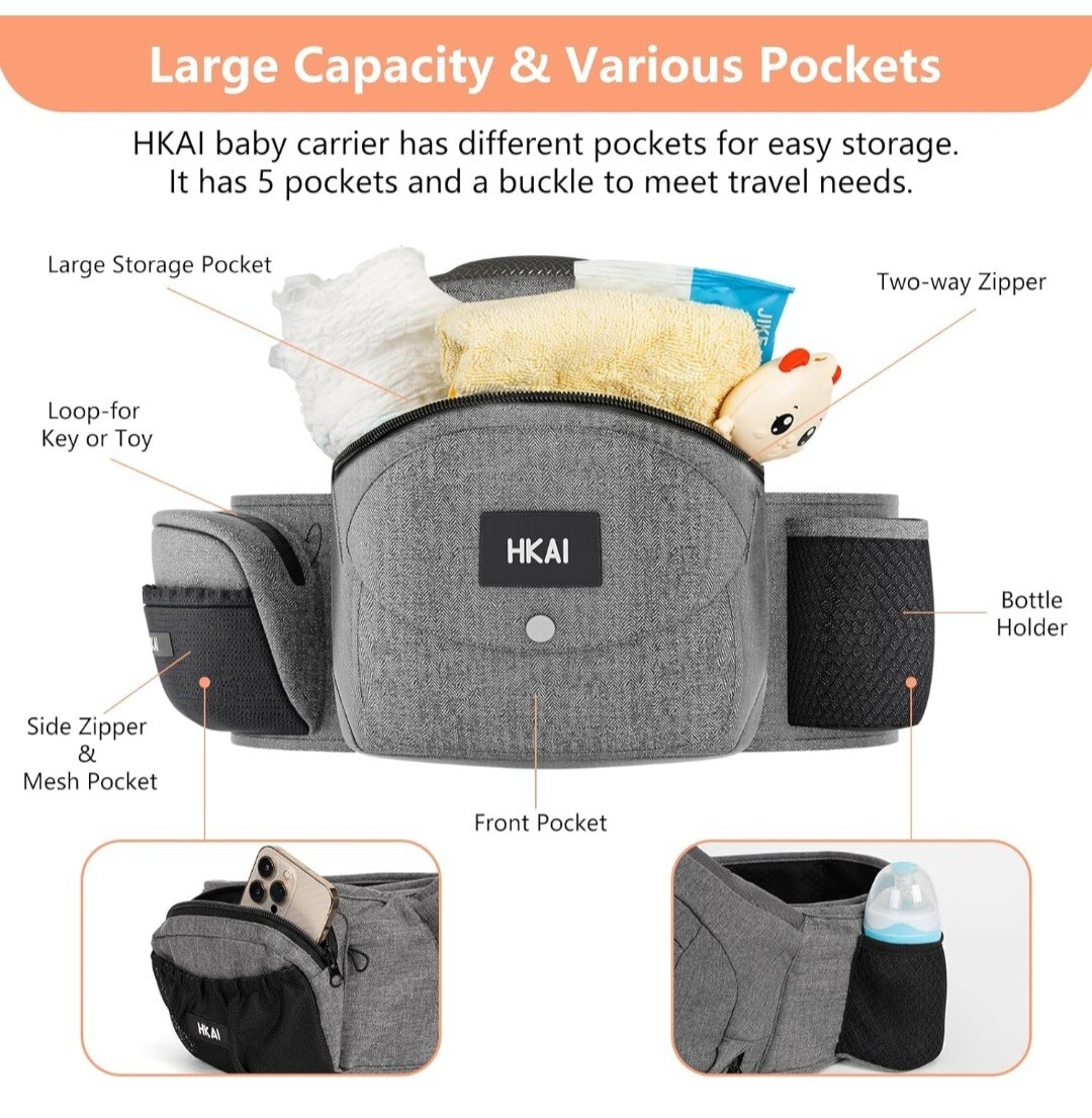 Pittoreks Baby Carrier チャコールグレー ベビー用品・抱っこひもブランド「Pittoresk」｜育児にも自分の