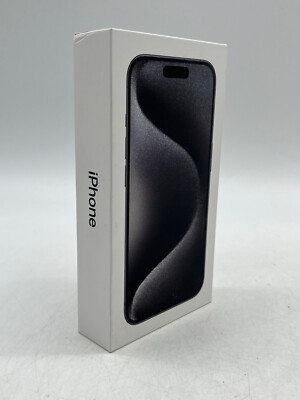 15 Pro - 128 GB - Black Verizon Brand New Sealed (READ)  Sealed, Never Opened