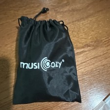 MusiCozy Black Single Sleep Mask with Built-in Controls Comfortable Eye Cover