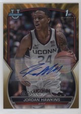 2022 Bowman U Chrome Prospect Gold Lava Refractor 34/50 Jordan Hawkins Auto 1fl4