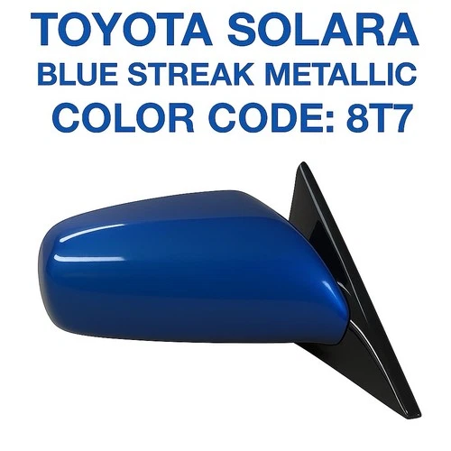 NEW BLUE STREAK Passenger RH Mirror fits 2007- 2008 Toyota Solara Power Heat