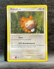 Bidoof 54/100 Stormfront Regular 2008 Pokemon Card on eBay