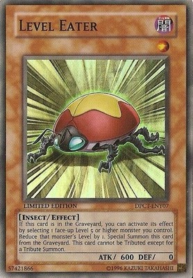 Yugioh! MP Level Eater - DPCT-ENY07 - Super Rare - Limited Edition Moderately Pl