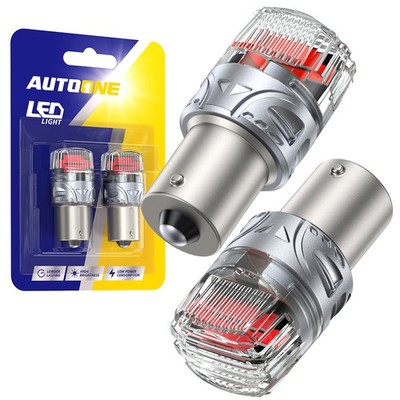 1156 Error Free LED Brake Stop Tail Signal Light Bulbs Lamps for Audi BMW Jeep D