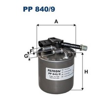 Kraftstofffilter für Mercedes GLC C253 X253 GLE W166 GLK-Klasse Filtron 2390596